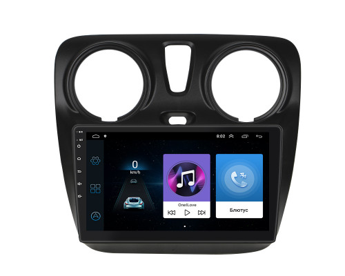 Штатная магнитола Lesko для Renault Dokker I 2012-2021 экран 9" 1/16Gb Wi-Fi GPS Base