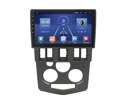 Штатная магнитола Lesko для Renault Logan I 2004-2009 экран 9" 2/32Gb 4G Wi-Fi GPS Top