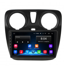 Штатная магнитола Lesko для Renault Sandero II ver 3 2013-2018 экран 9" 2/32Gb Wi-Fi GPS Base