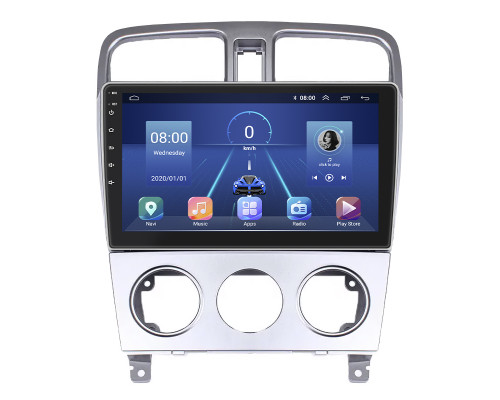 Штатная магнитола Lesko для Subaru Forester II 2002-2005 экран 9" 4/32Gb 4G Wi-Fi GPS Top