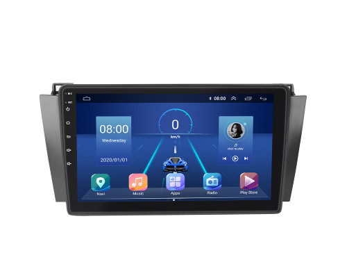 Штатная магнитола Lesko для Toyota Camry Solara II 2003-2009 экран 9" 4/32Gb 4G Wi-Fi GPS Top