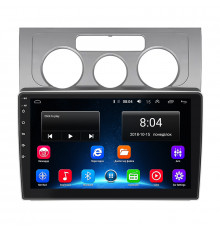 Штатная магнитола Lesko для Volkswagen Touran I Рестайлинг 2006-2010 экран 10" 2/32Gb Wi-Fi GPS Base