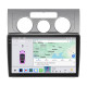 Штатная магнитола Lesko для Volkswagen Touran I Рестайлинг 2006-2010 экран 10" 4/64 QLED CarPlay 4G Wi-Fi GPS 360 Prime