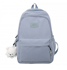 Рюкзак подростковый 633227 с брелком 20-35L Blue