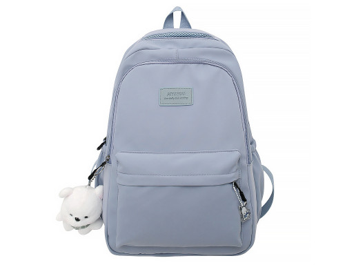 Рюкзак подростковый 633227 с брелком 20-35L Blue