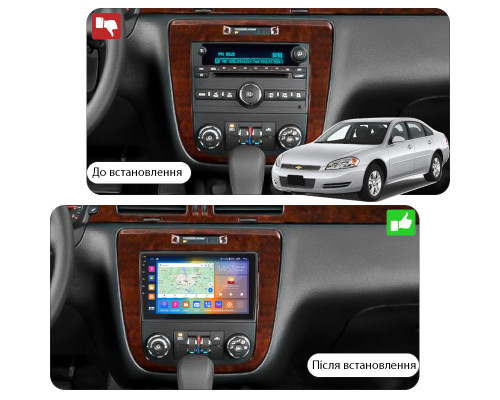 Штатная магнитола Lesko для Chevrolet Silverado II (GMT900) 2007-2013 экран 10" 4/64Gb CarPlay 4G Wi-Fi GPS Prime