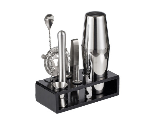 Набор для бара 10 предметов с подставкой Youchen MC-H10 700/600 мл