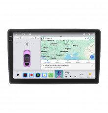 Штатная магнитола Lesko для Chevrolet Silverado II (GMT900) 2007-2013 экран 10" 4/64 QLED CarPlay 4G Wi-Fi GPS 360 Prime