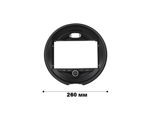 Штатный комплект переходная рамка BMW Mini 2014-2020 + адаптер питания (1234-317) 9"