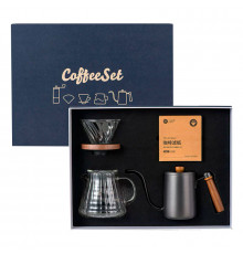 Подарочный кофейный набор Choxila 202600 из 4 предметов для приготовления кофе