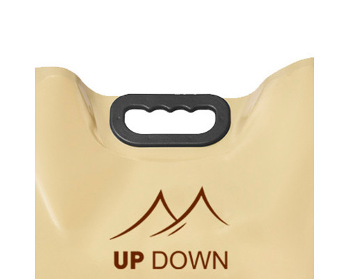 Канистра пакет для воды Up Down UD-SD201 туристическая с краном 8л складная пищевая Sand Khaki