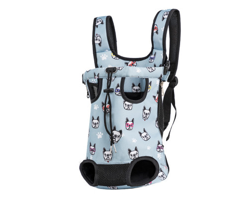 Рюкзак- кенгуру для животных A01002-AB Dog Blue L