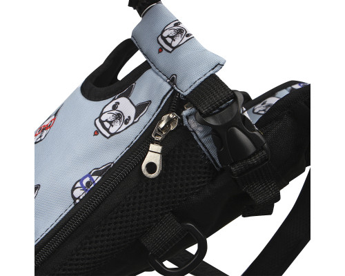 Рюкзак- кенгуру для животных A01002-AB Dog Blue L