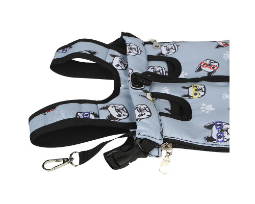 Рюкзак- кенгуру для животных A01002-AB Dog Blue L