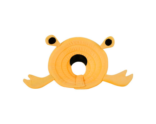 Мягкий воротник-подушка для кошек DT-613 послеоперационный защитный от вылизывания L Yellow Crab