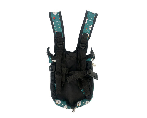 Рюкзак- кенгуру для животных A01002-GN Green Puppy M