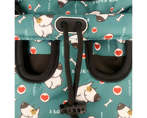 Рюкзак- кенгуру для животных A01002-GN Green Puppy S