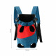 Рюкзак- кенгуру для животных A10010-BR Red Blue L