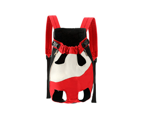 Рюкзак- кенгуру для животных A10010-WR White Red L