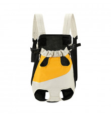 Рюкзак- кенгуру для животных A10010-YW Yellow White M