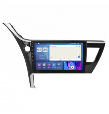 Штатная магнитола Lesko для Toyota Auris II Рестайлинг 2015-2018 экран 10" 2/32Gb CarPlay 4G Wi-Fi GPS Prime