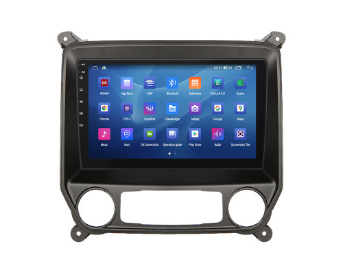 Штатная магнитола Lesko для Chevrolet Silverado III (K2XX) Рестайлинг 2015-2019 экран 10" 4/64Gb CarPlay 4G Wi-Fi GPS Prime