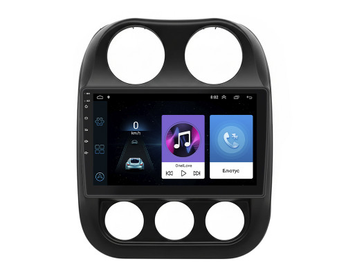 Штатная магнитола Lesko для Jeep Patriot  2007-2016 экран 10" 1/16Gb Wi-Fi GPS Base