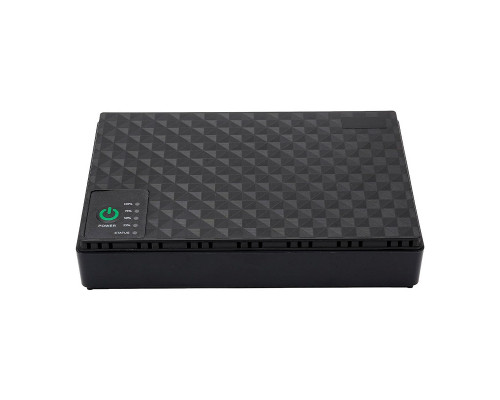 ИБП Andes DC10 для WI-Fi роутера 5V 9V 12V 10400mAh с защитой от короткого замыкания Black