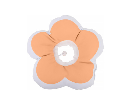 Мягкий воротник-подушка для кошек DT1018 послеоперационный защитный от вылизывания S Peach