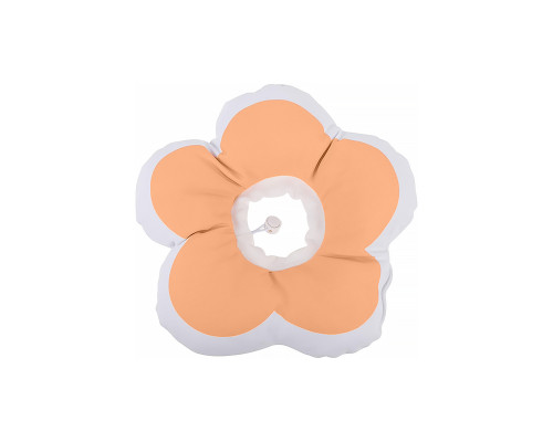 Мягкий воротник-подушка для кошек DT1018 послеоперационный защитный от вылизывания XS Peach