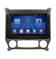 Штатная магнитола Lesko для Chevrolet Silverado III (K2XX) Рестайлинг 2015-2019 экран 10" 4/32Gb 4G Wi-Fi GPS Top