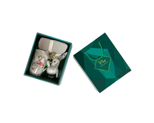 Сувенирный подарочный набор FCL-7-1 чашка+полотенце+ложка+игрушка