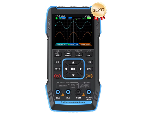 Цифровий осцилограф FNIRSI 2C23T blue