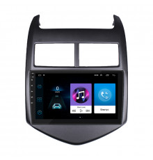 Штатная магнитола Lesko для Chevrolet Sonic I 2011-2016 экран 9" 1/16Gb Wi-Fi GPS Base