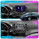 Штатная магнитола Lesko для Mitsubishi Grandis Manual A/C 2003-2011 экран 9" 1/16Gb Wi-Fi GPS Base
