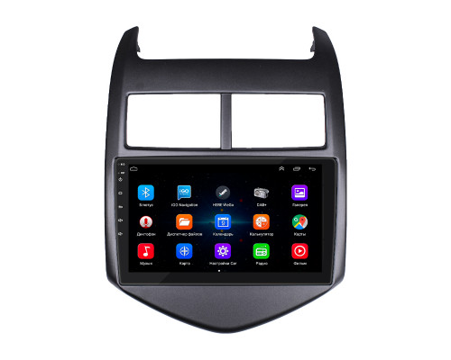 Штатная магнитола Lesko для Chevrolet Sonic I 2011-2016 экран 9" 2/32Gb Wi-Fi GPS Base