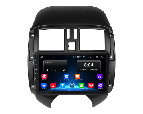 Штатная магнитола Lesko для Nissan Almera III (G15) 2012-2018 экран 9" 2/32Gb Wi-Fi GPS Base