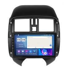 Штатная магнитола Lesko для Nissan Almera III (G15) 2012-2018 экран 9" 2/32Gb CarPlay 4G Wi-Fi GPS Prime