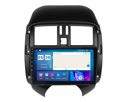 Штатная магнитола Lesko 9" для Nissan Almera III (2012-2018) с CarPlay и 4G