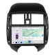 Штатная магнитола Lesko для Nissan Almera III (G15) 2012-2018 экран 9" 4/64 QLED CarPlay 4G Wi-Fi GPS 360 Prime