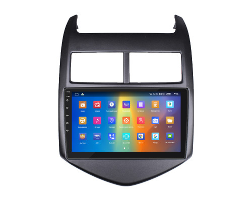 Штатная магнитола Lesko для Chevrolet Sonic I 2011-2016 экран 9" 2/32Gb CarPlay 4G Wi-Fi GPS Prime
