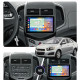 Штатная магнитола Lesko для Chevrolet Sonic I 2011-2016 экран 9" 4/64Gb CarPlay 4G Wi-Fi GPS Prime