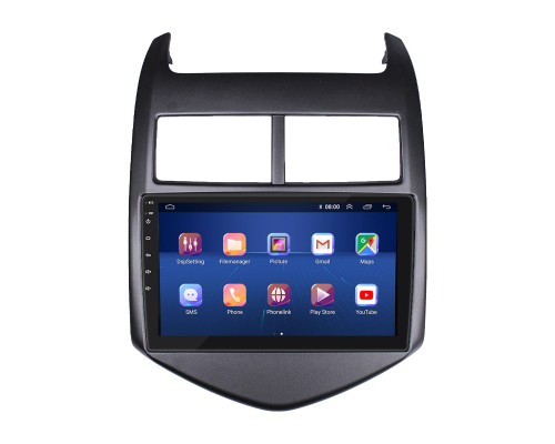 Штатная магнитола Lesko для Chevrolet Sonic I 2011-2016 экран 9" 2/32Gb 4G Wi-Fi GPS Top