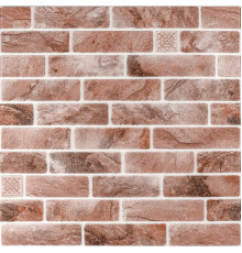 Панель стеновая 670х680х4мм Клинкер песчано-коричневый (D) SW-00002004