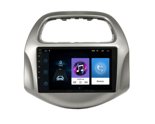 Штатная магнитола Lesko для Chevrolet Spark III (M300) Рестайлинг 2020-н.в. экран 9" 1/16Gb Wi-Fi GPS Base