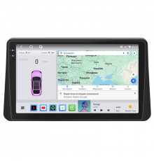 Штатная магнитола Lesko для Nissan Altima VI (L34) 2018-н.в. экран 10" 4/64 QLED CarPlay 4G Wi-Fi GPS 360 Prime