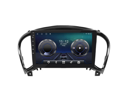Штатная магнитола Lesko для Nissan Juke I 2010-2014 экран 9" 4/64Gb 4G Wi-Fi GPS Top