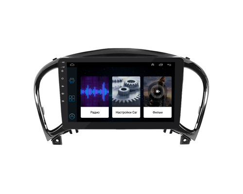 Штатная магнитола Lesko для Nissan Juke I Рестайлинг 2014-2019 экран 9" 1/16Gb Wi-Fi GPS Base