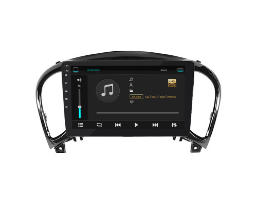 Штатная магнитола Lesko для Nissan Juke I Рестайлинг 2014-2019 экран 9" 2/32Gb 4G Wi-Fi GPS Top