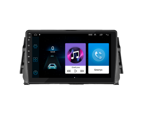 Штатная магнитола Lesko для Nissan Kicks I Рестайлинг 2020-н.в. экран 9" 1/16Gb Wi-Fi GPS Base